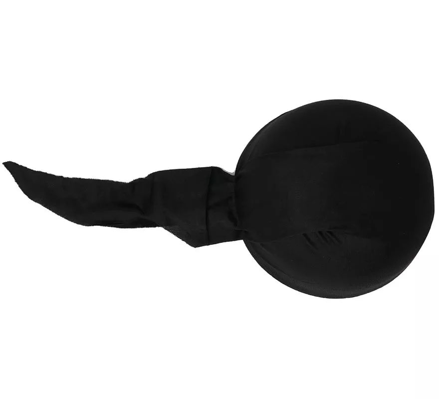 Translation missing: fr.Gorro o Bandana de Pirata negro de tela