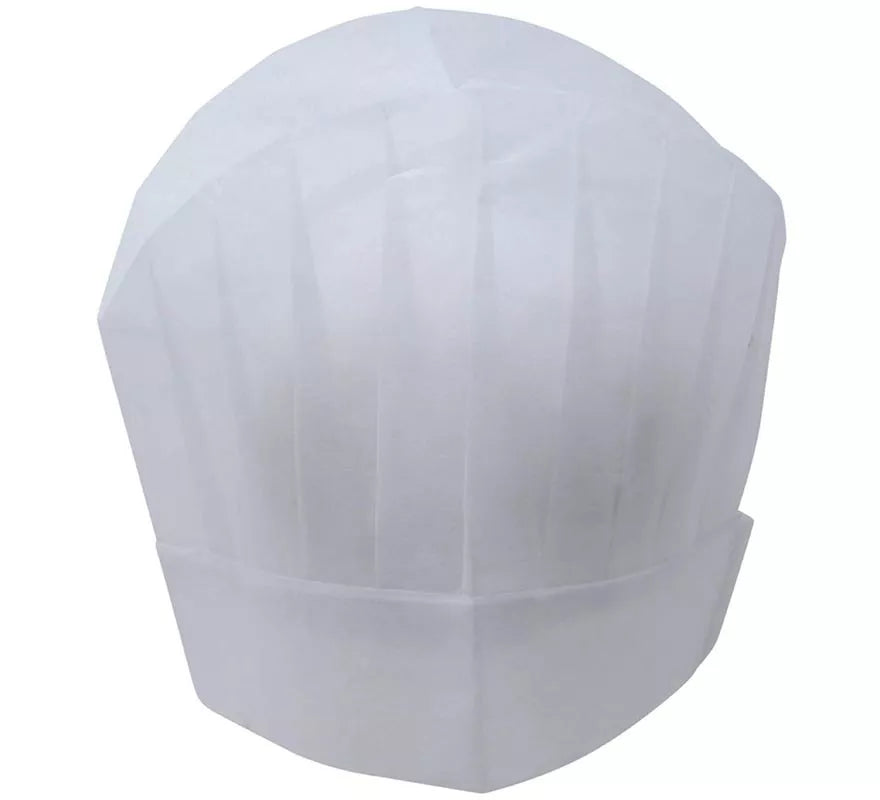 Translation missing: fr.Gorro o Sombrero de Cocinero de papel