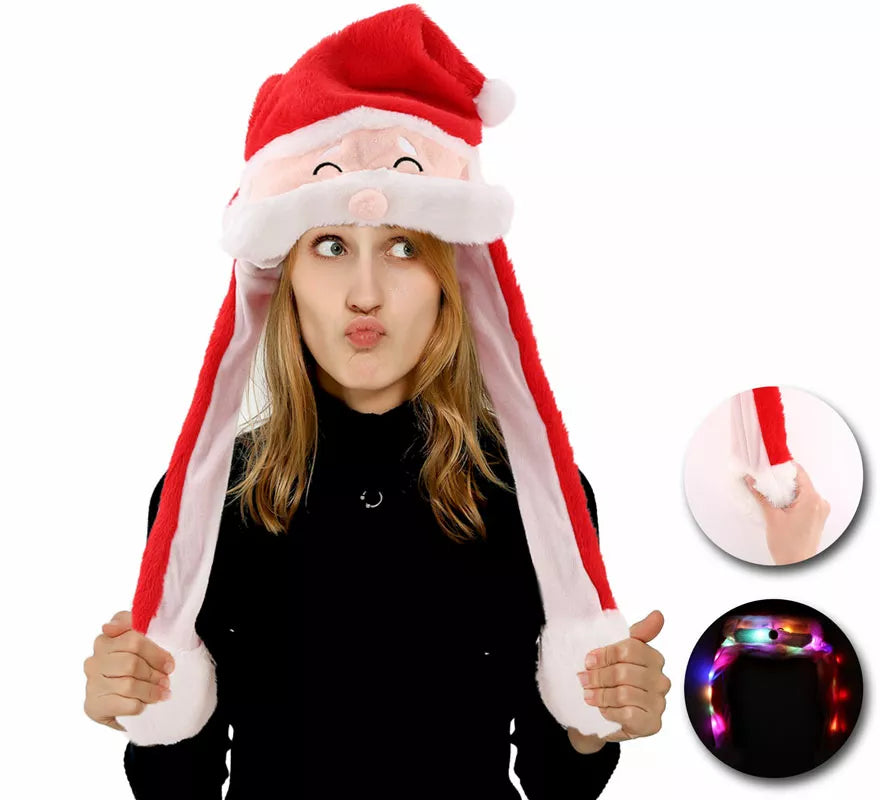 Translation missing: fr.Gorro Orejas Papá Noel con Movimiento con luz