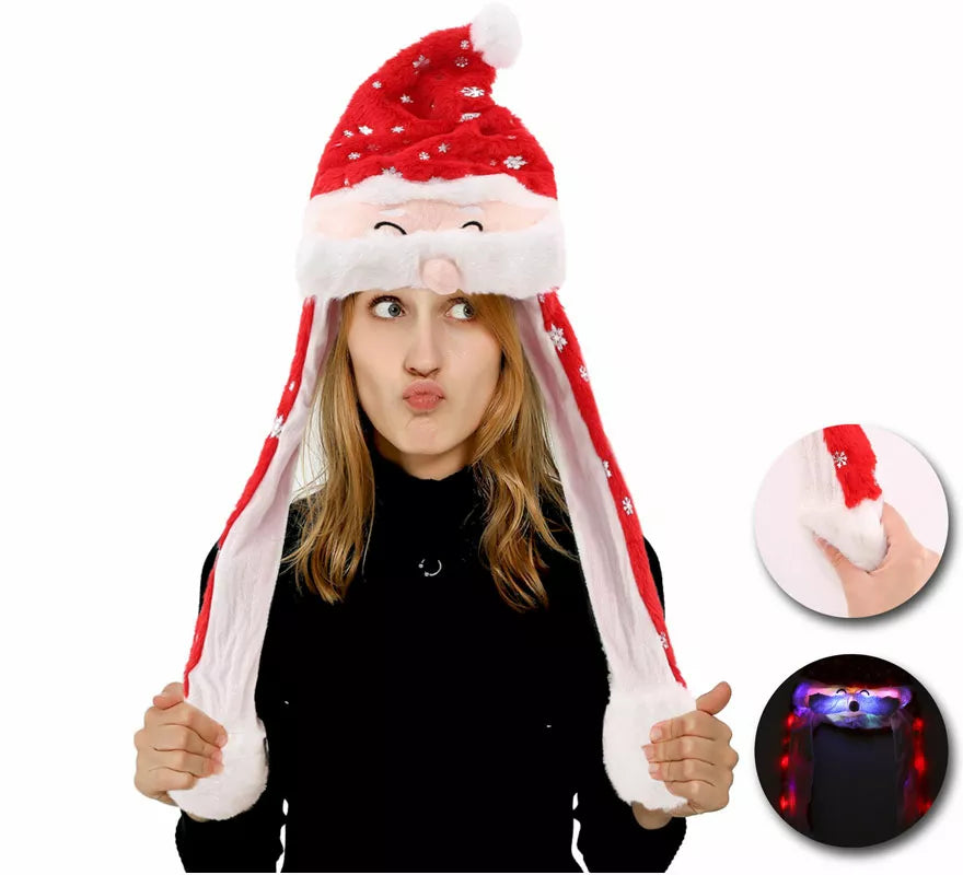 Translation missing: fr.Gorro Orejas Papá Noel Copitos con Movimiento con luz