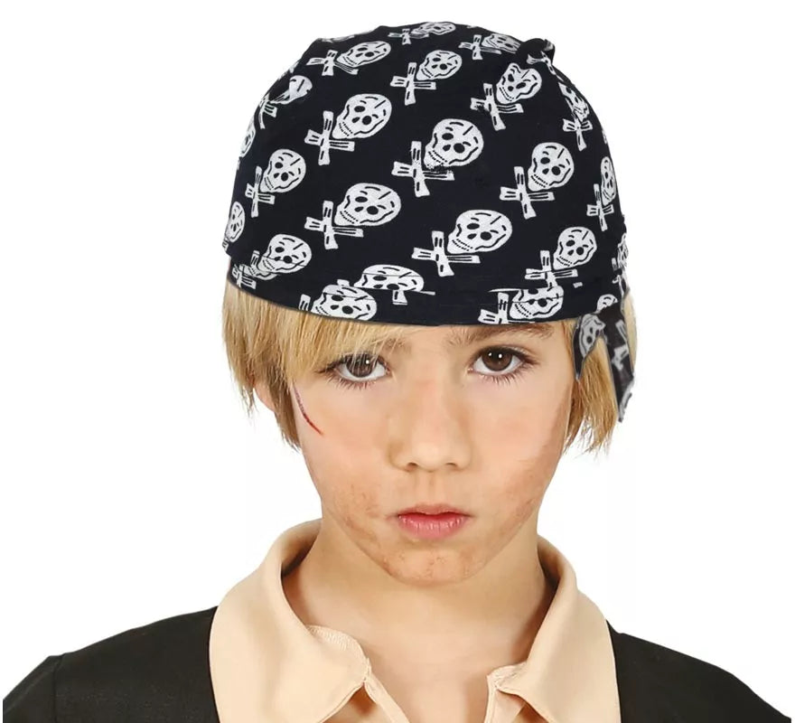 Translation missing: fr.Gorro Pañuelo Pirata Calavera infantil