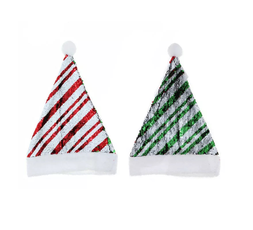 Translation missing: fr.Gorro Papá Noel Bling Bling en colores surtidos