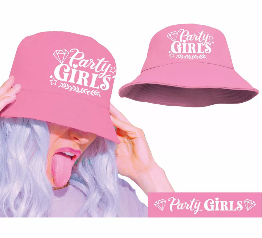 Translation missing: fr.Gorro Party Girls rosa adulto