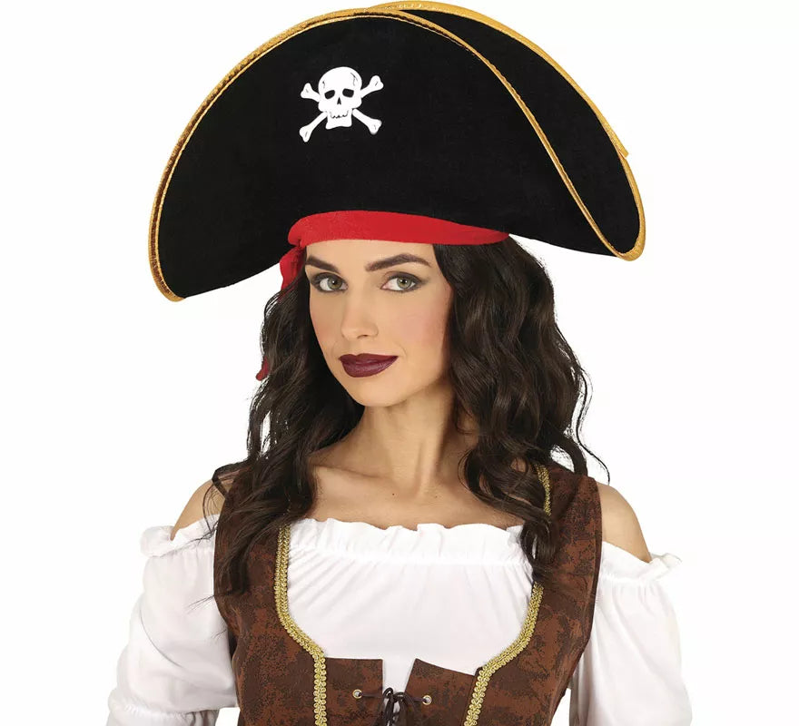 Translation missing: fr.Gorro Pirata de terciopelo adulto