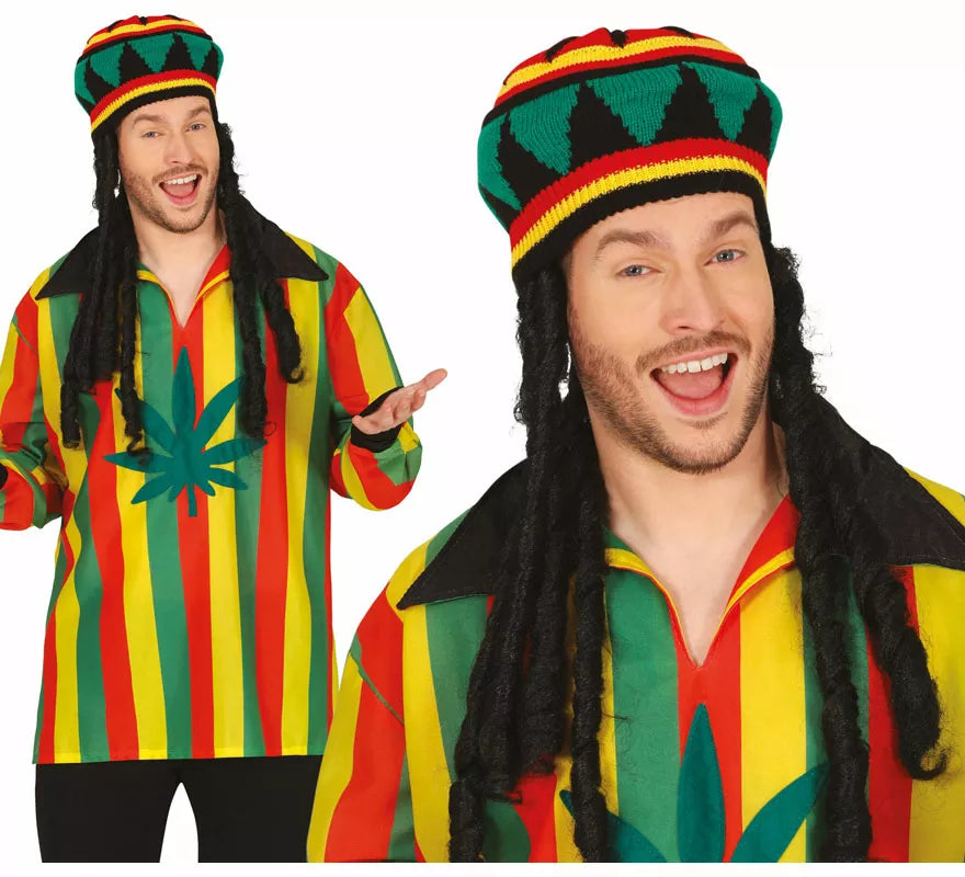 Translation missing: fr.Gorro Rasta con pelo clásico adulto