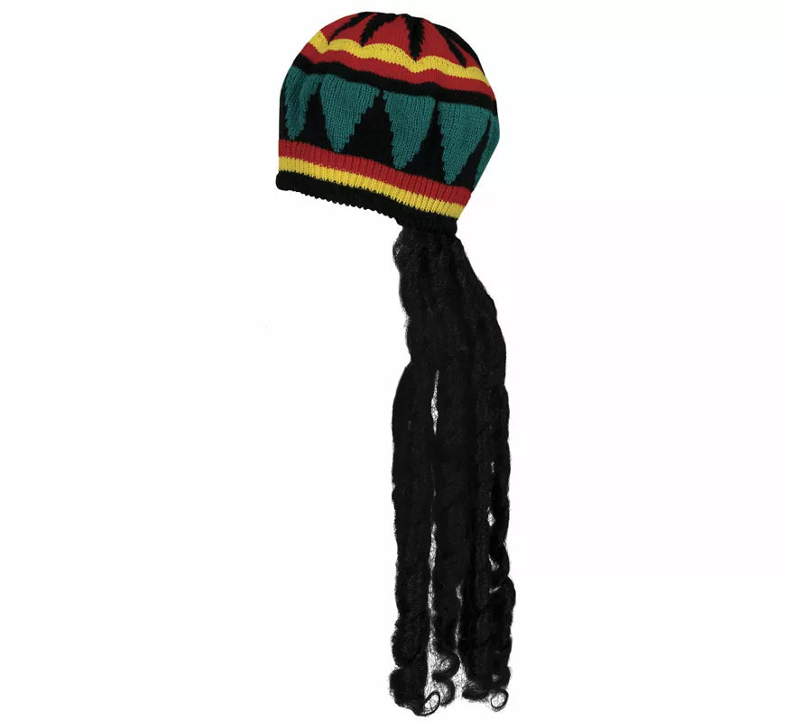 Translation missing: fr.Gorro Rasta con pelo clásico adulto