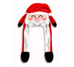Chapeau de Père Noël avec mouvement