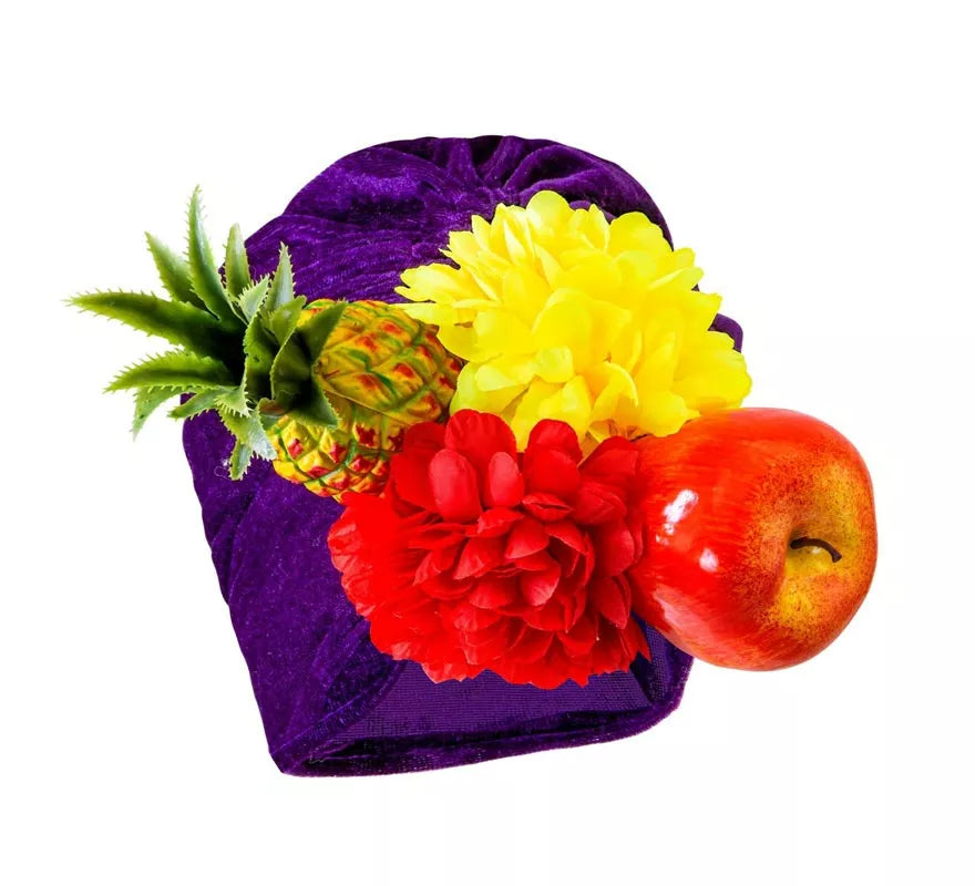 Translation missing: fr.Gorro Tropical con frutas y flores adulto