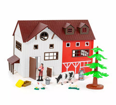 Ferme jouet avec accessoires
