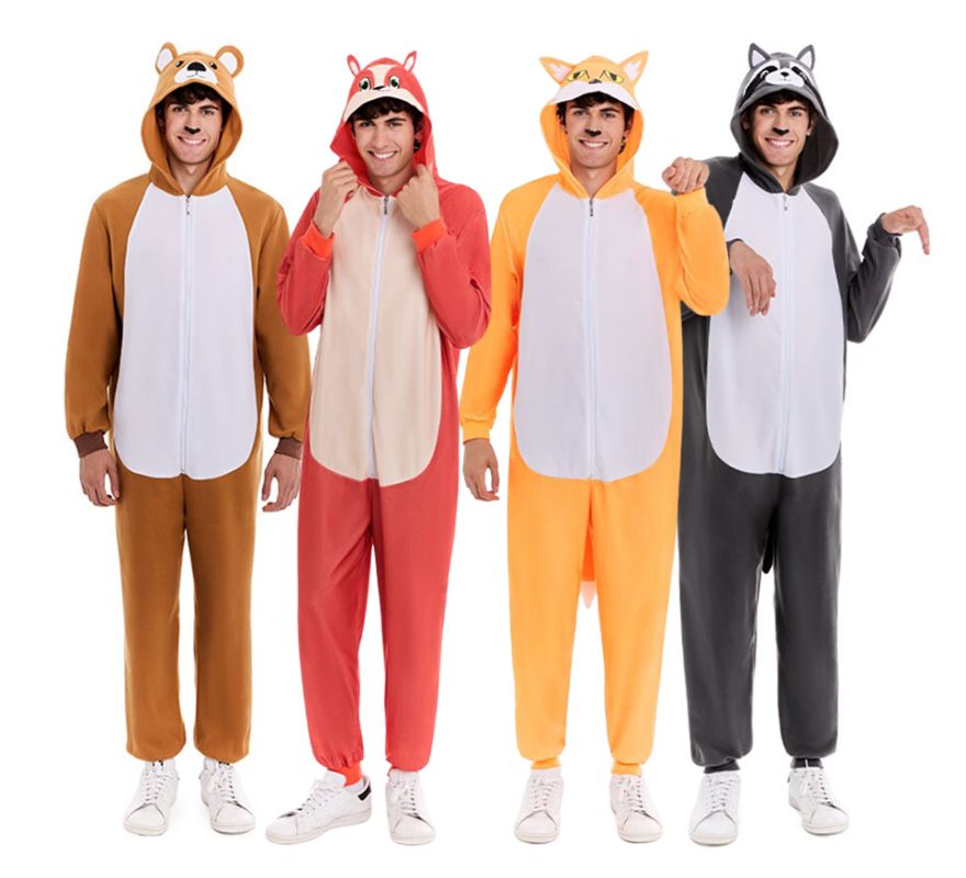 Grupo de animales del bosque