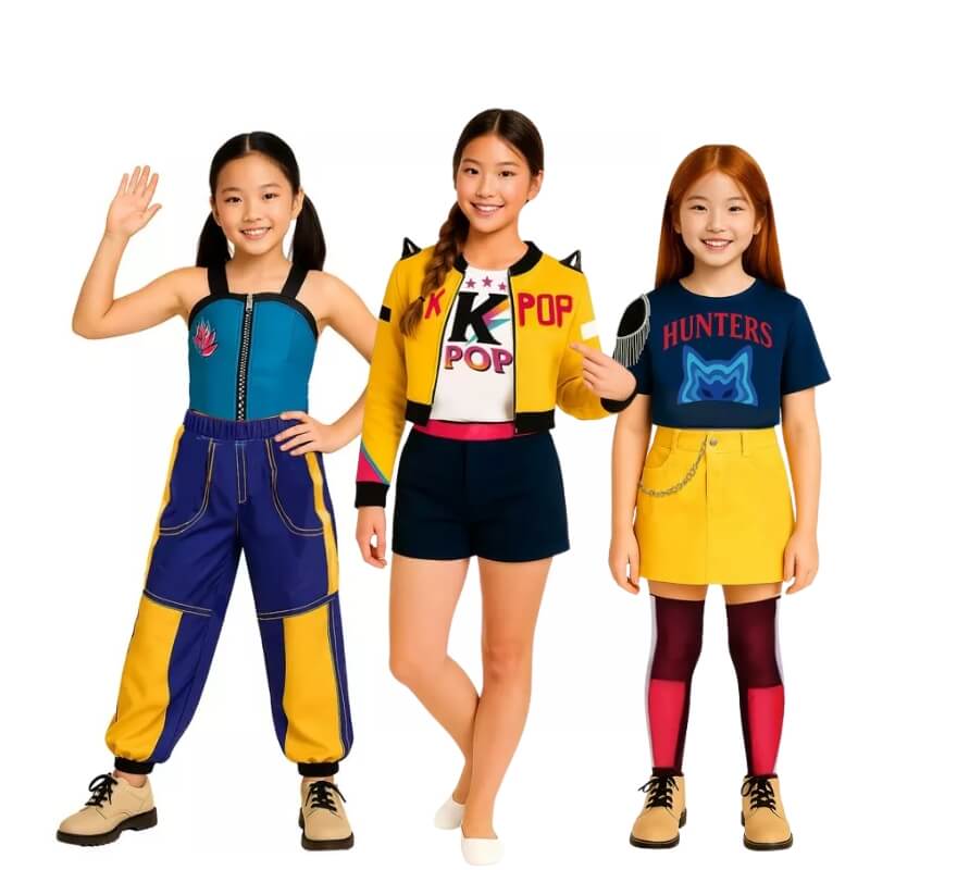 Groupe de chanteurs K-pop pour enfant