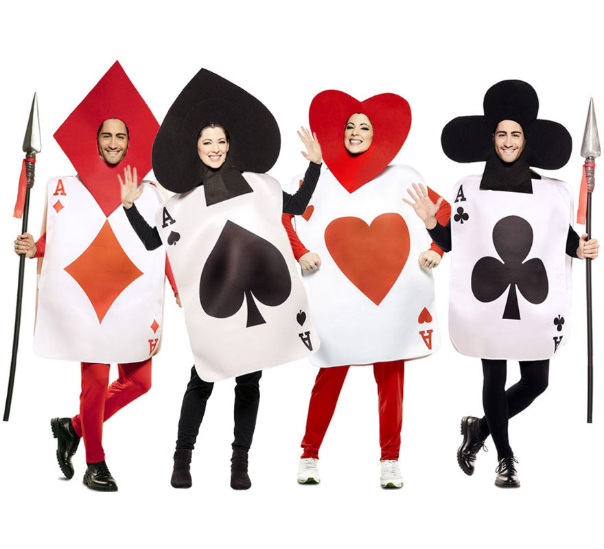 Groupe de cartes de poker