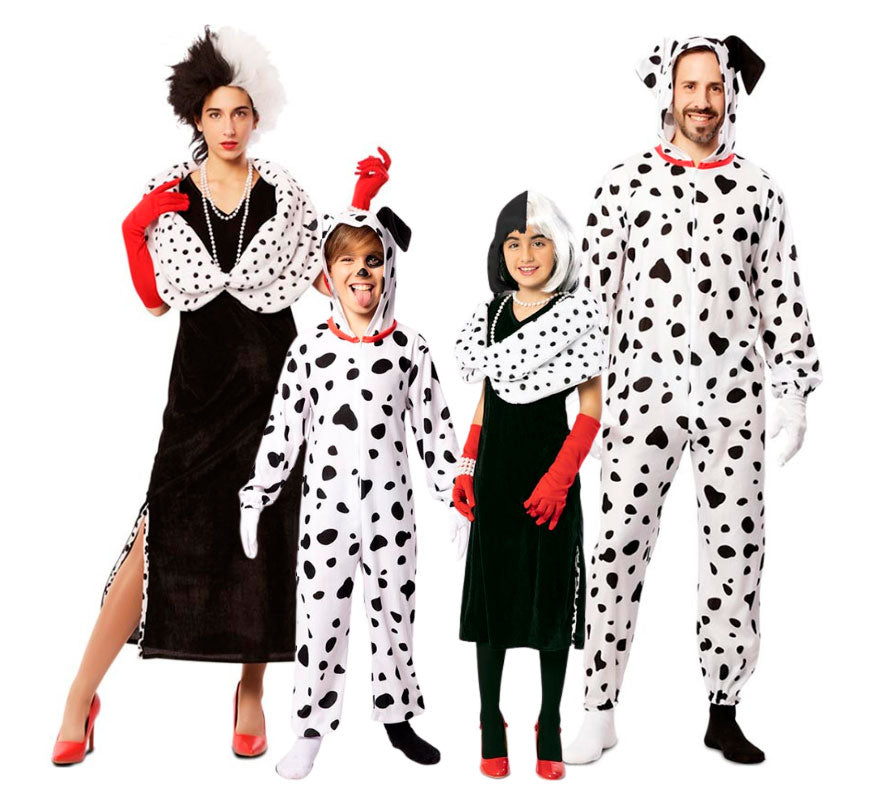 Groupe Cruella et Dalmatiens