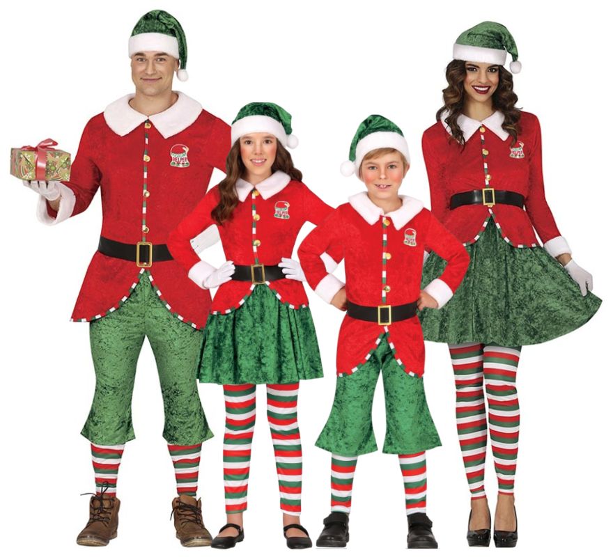 Translation missing: fr.Grupo de elfos ayudantes de Santa