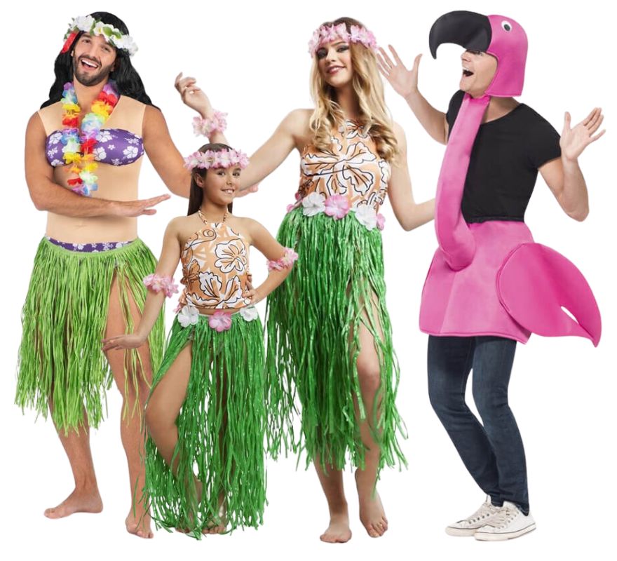 Groupe hawaïen avec flamenco