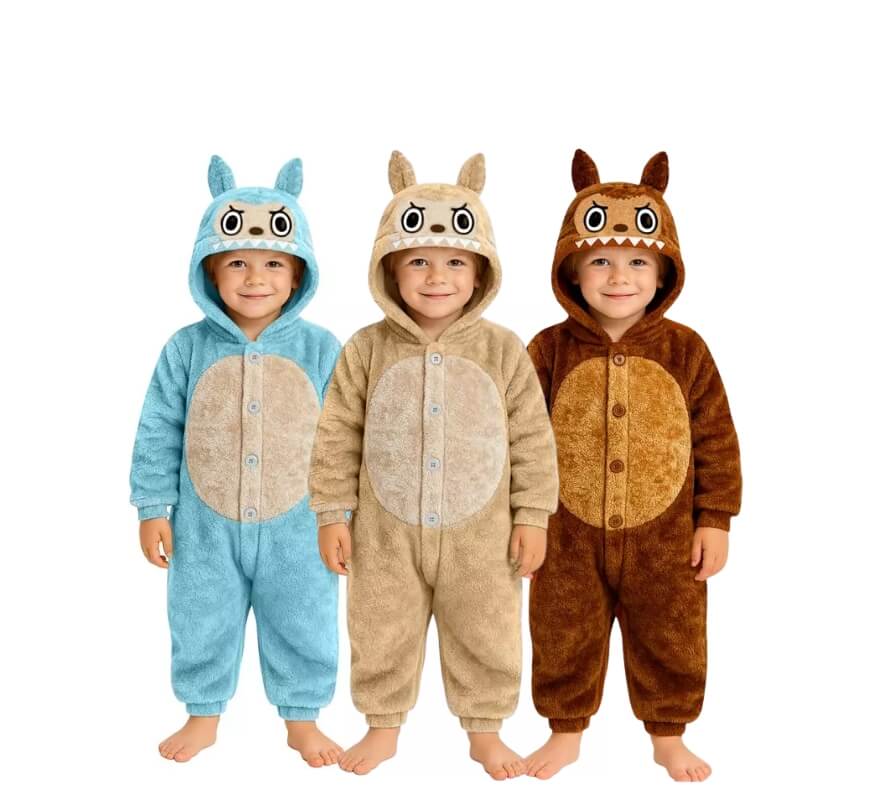 Groupe de monstre Lulú enfant