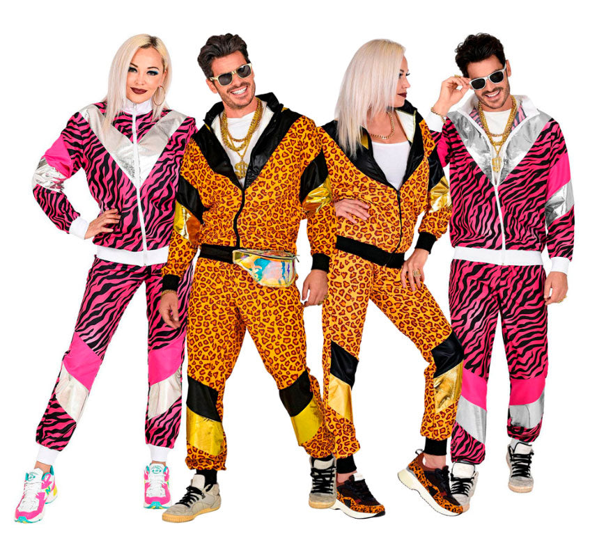 Groupe années 80 motif animal
