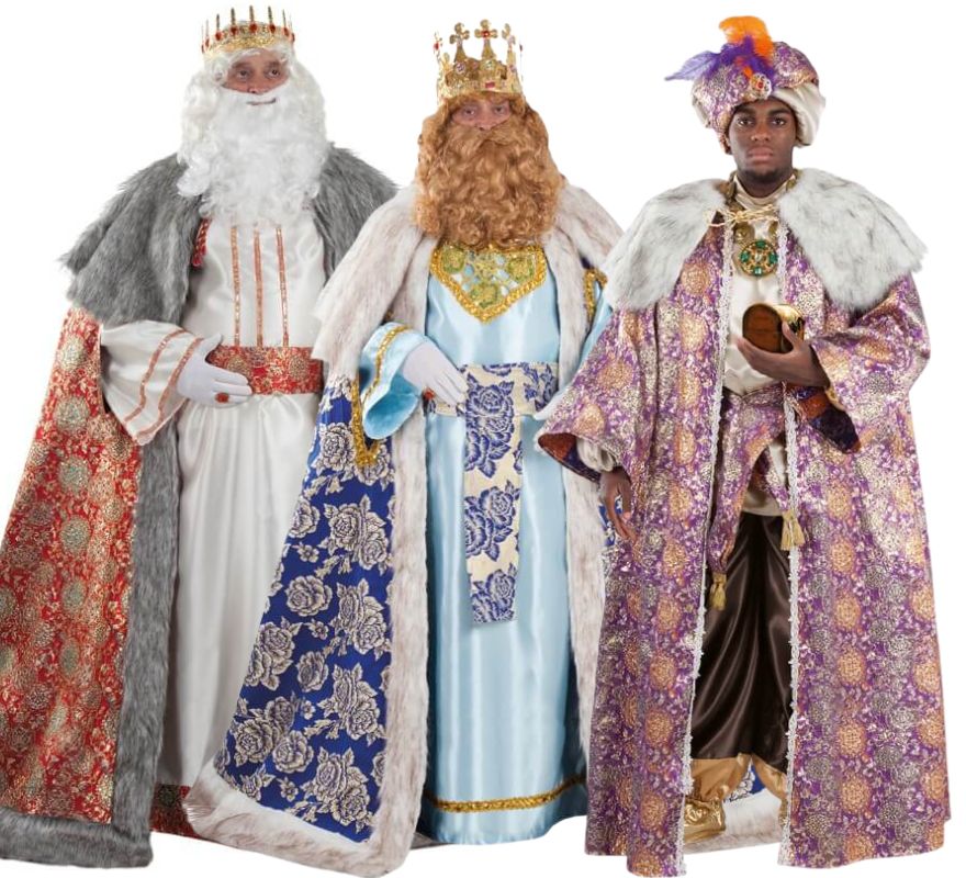 Groupe de Rois Mages classique premium