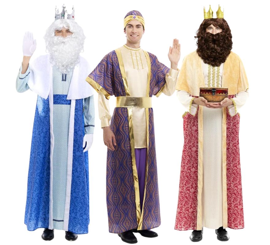 Translation missing: fr.Grupo de Reyes Magos en colores claros