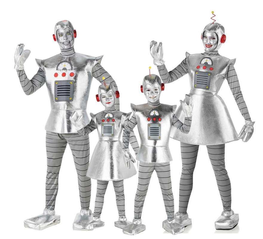 Translation missing: fr.Grupo de robots plateados