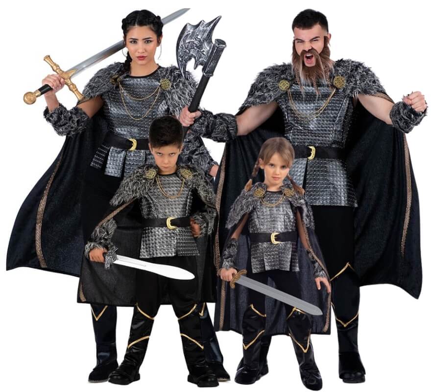 Groupe de Vikings argentés