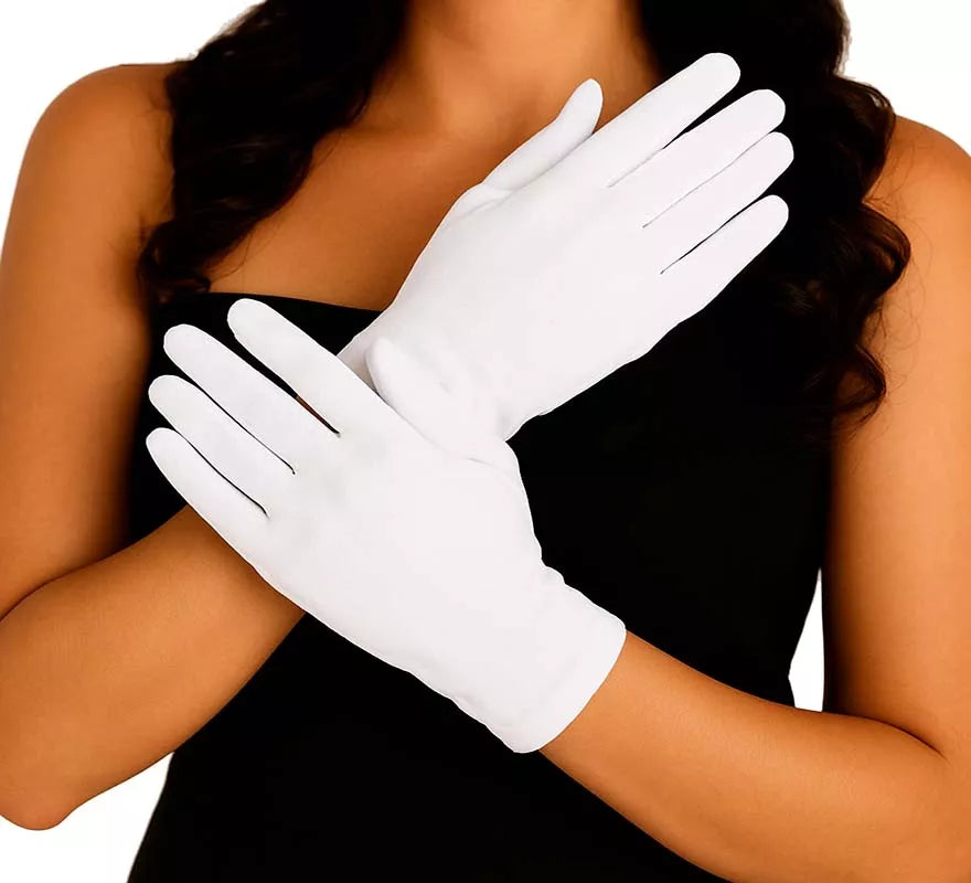Translation missing: fr.Guantes blancos para adulto