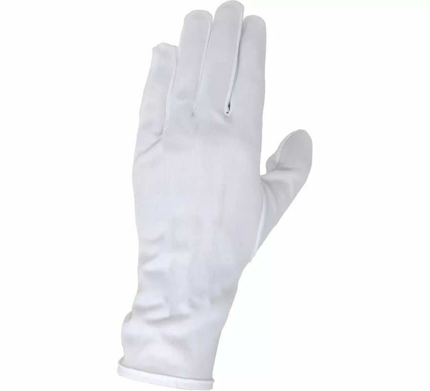 Translation missing: fr.Guantes con Botón blancos de 24 cm
