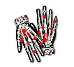 Gants courts Catrina petit rose