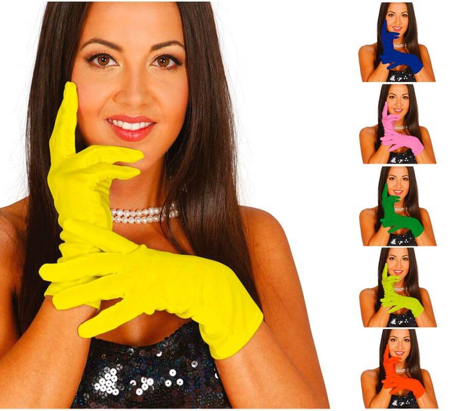 Translation missing: fr.Guantes Cortos de 20 cm en varios colores