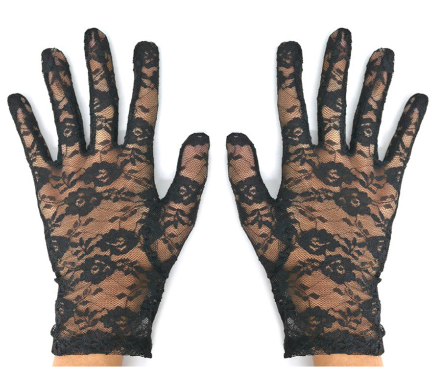 Translation missing: fr.Guantes Cortos de Encaje para adultos en varios colores