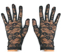 Guantes Cortos de Encaje para adultos en varios colores