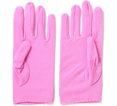 Gants courts enfant rose
