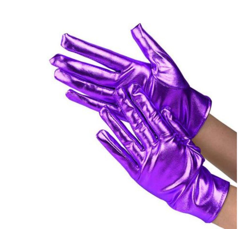 Translation missing: fr.Guantes Cortos para adultos en varios colores Metalizados