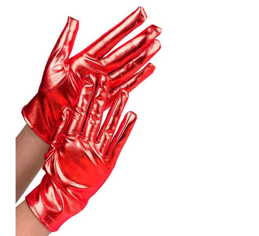 Translation missing: fr.Guantes Cortos para adultos en varios colores Metalizados