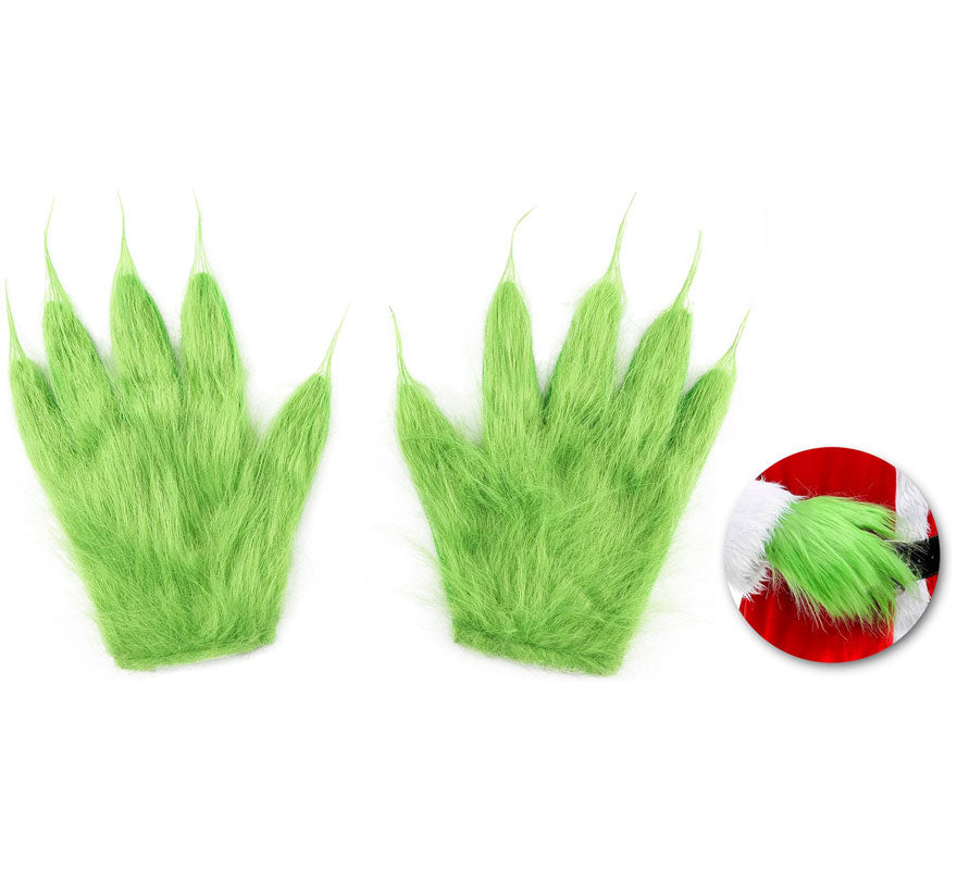 Translation missing: fr.Guantes de Duende Gruñón Navideño verde