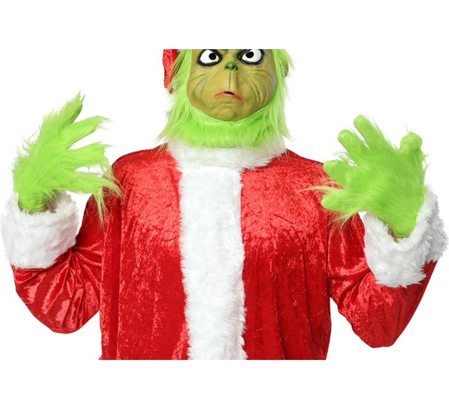 Translation missing: fr.Guantes de Duendecillo Antinavideño verde para adultos