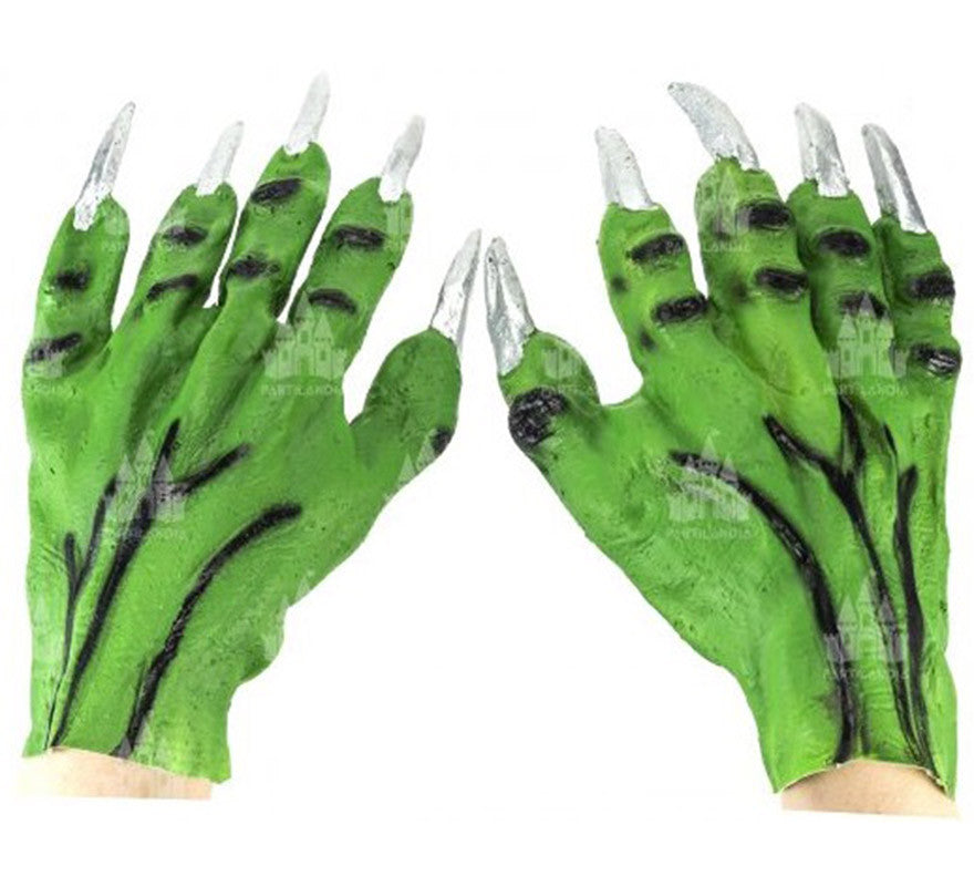 Translation missing: fr.Guantes de Monstruo de Goma Verdes
