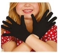 Guantes infantiles negros