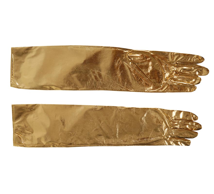 Translation missing: fr.Guantes Largos color oro 44 cm