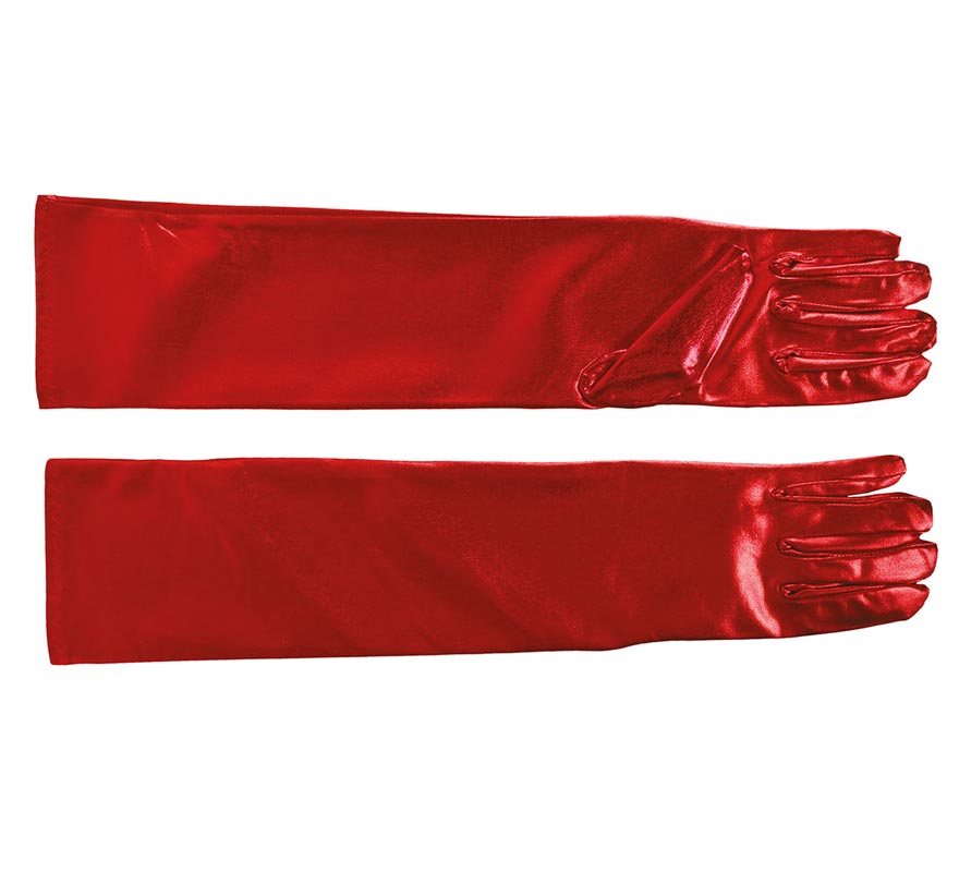 Translation missing: fr.Guantes Largos color rojo 44 cm