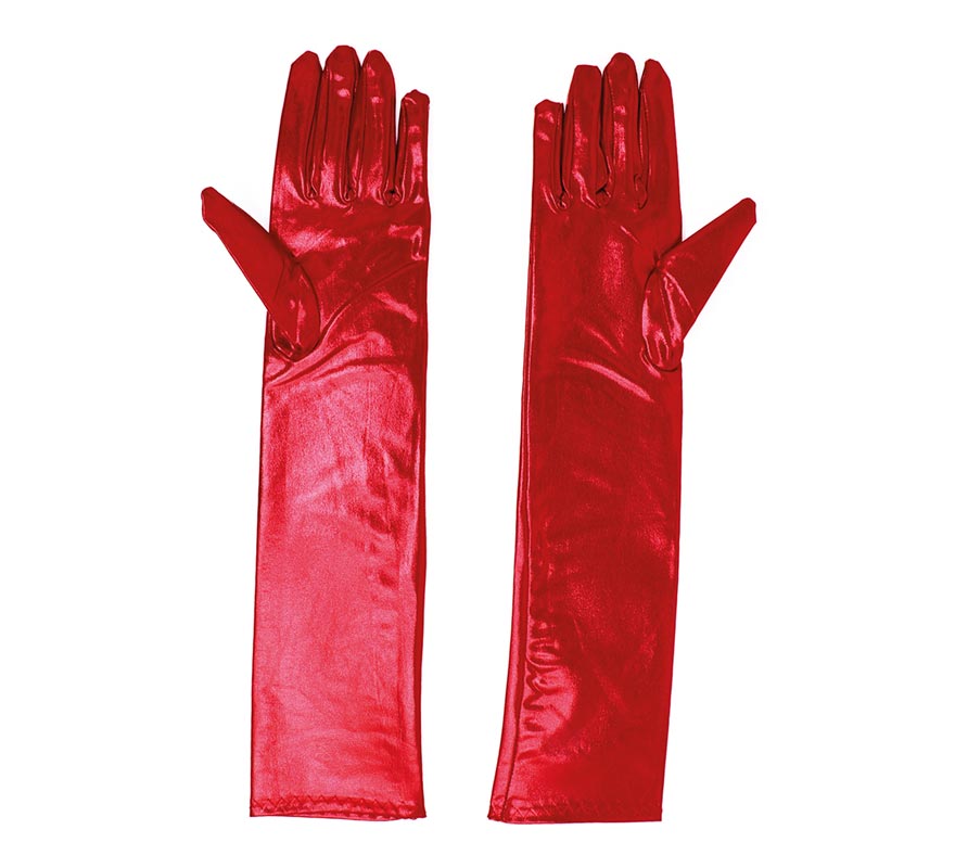 Translation missing: fr.Guantes Largos color rojo 44 cm