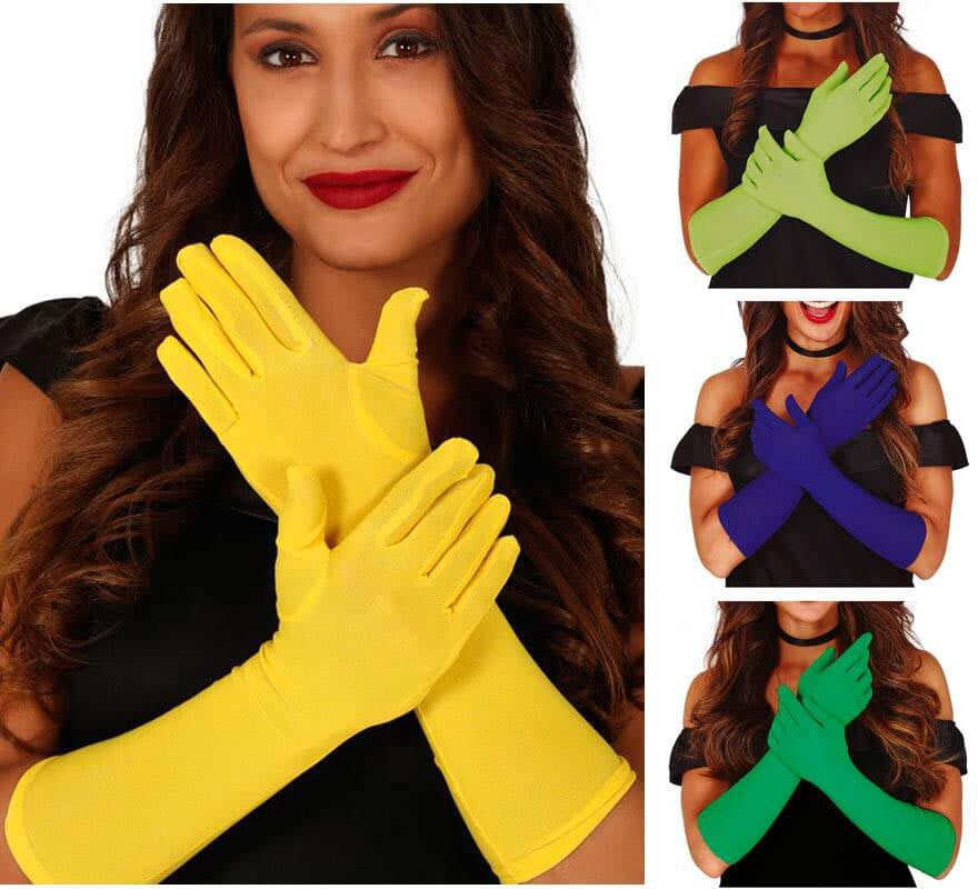 Translation missing: fr.Guantes Largos en varios colores de 42 cm