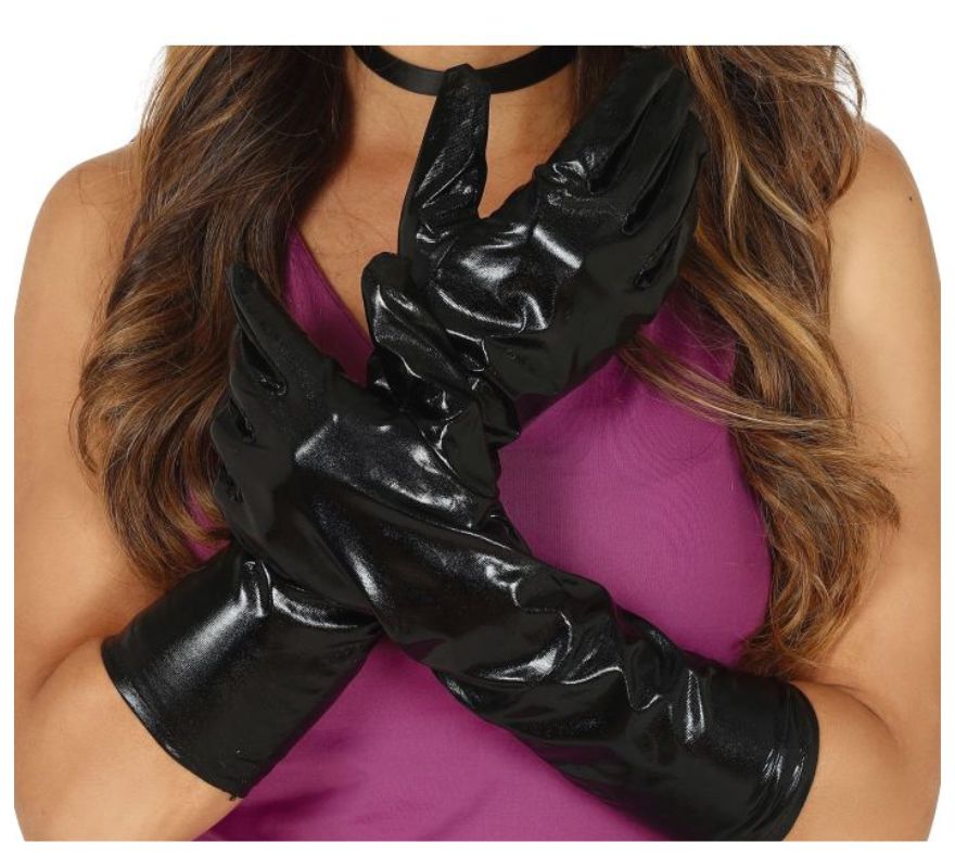 Translation missing: fr.Guantes Largos Metalizados en varios colores de 45 cm