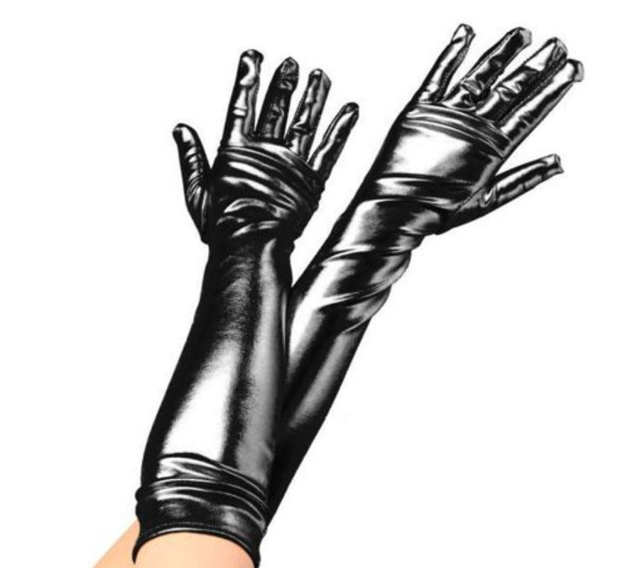 Translation missing: fr.Guantes Largos Metalizados para adultos en varios colores