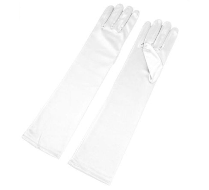 Translation missing: fr.Guantes Largos Satén para adultos en varios colores