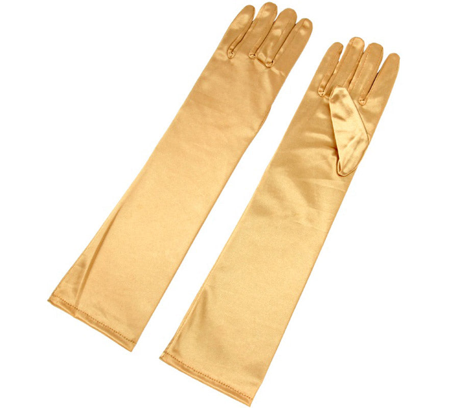 Translation missing: fr.Guantes Largos Satén para adultos en varios colores