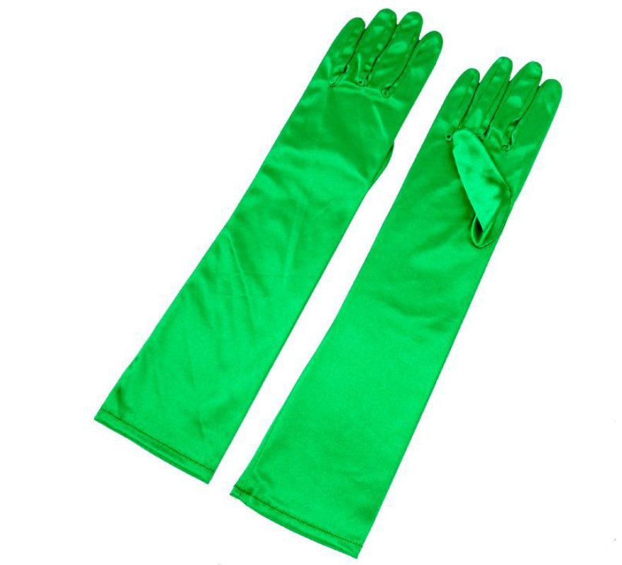 Translation missing: fr.Guantes Largos Satén para adultos en varios colores