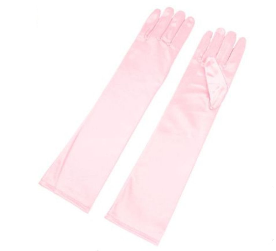 Translation missing: fr.Guantes Largos Satén para adultos en varios colores