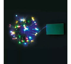 Guirlande 96 Led Multicolore Extérieure Multifonction à Piles