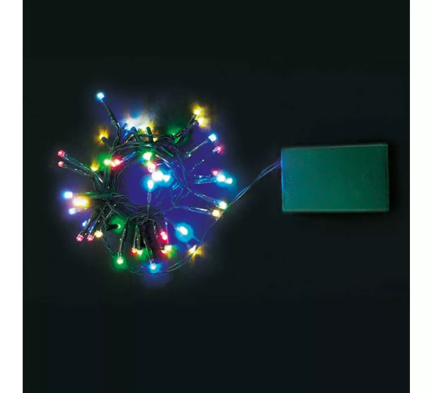 Translation missing: fr.Guirnalda 96 Led Multicolor Exterior Multifunción Funciona a Pilas